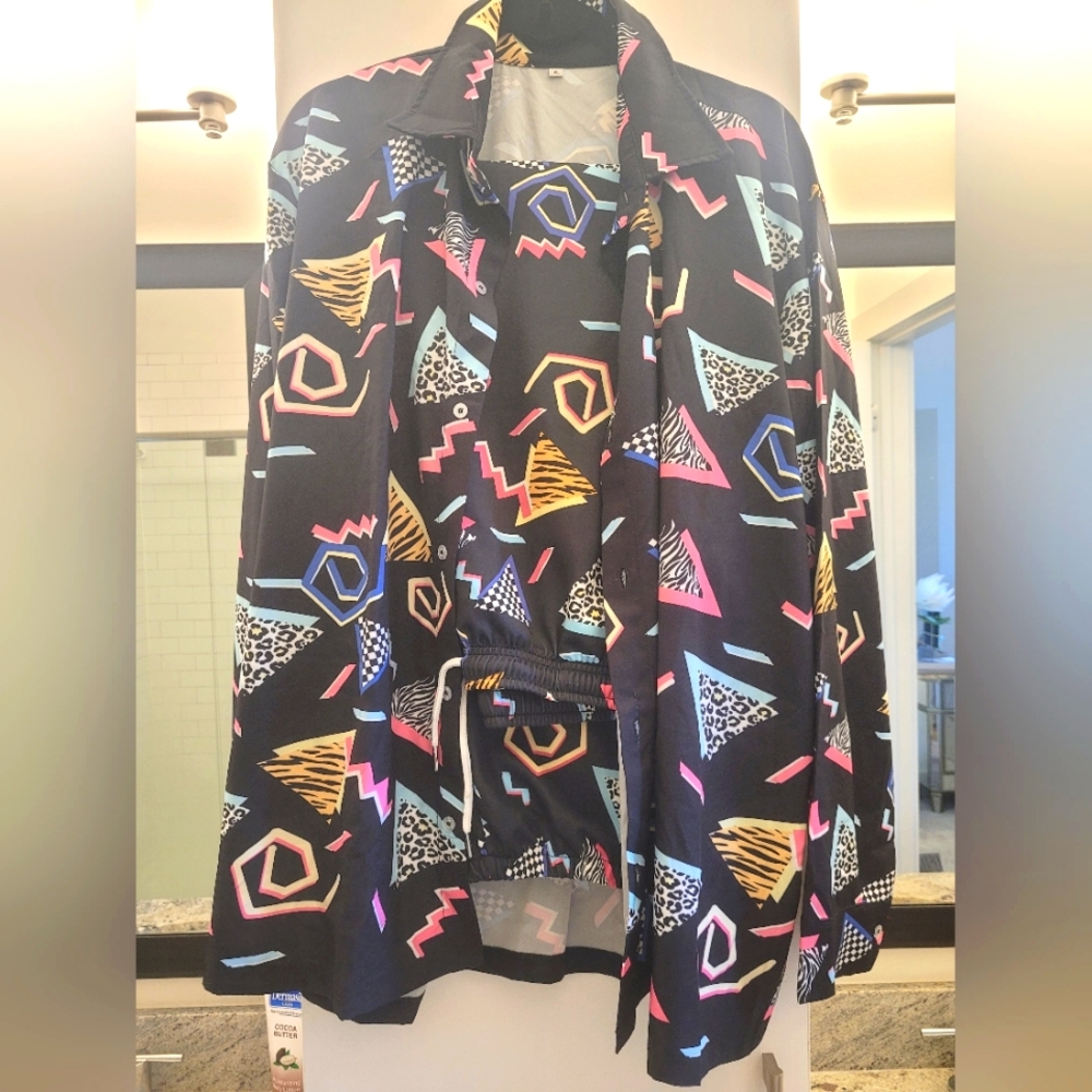 Mens 80's Costume